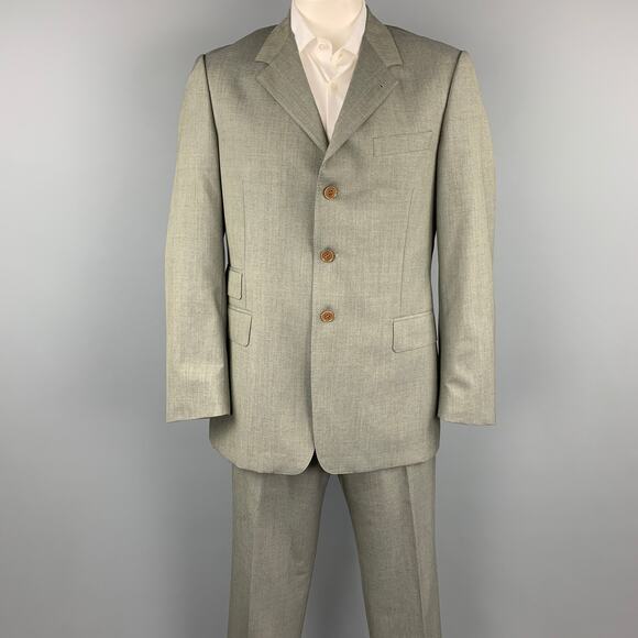 PAUL SMITH The Byard Size 44 Regular Grey Wool Notch Lapel Suit - Picture 1 of 9